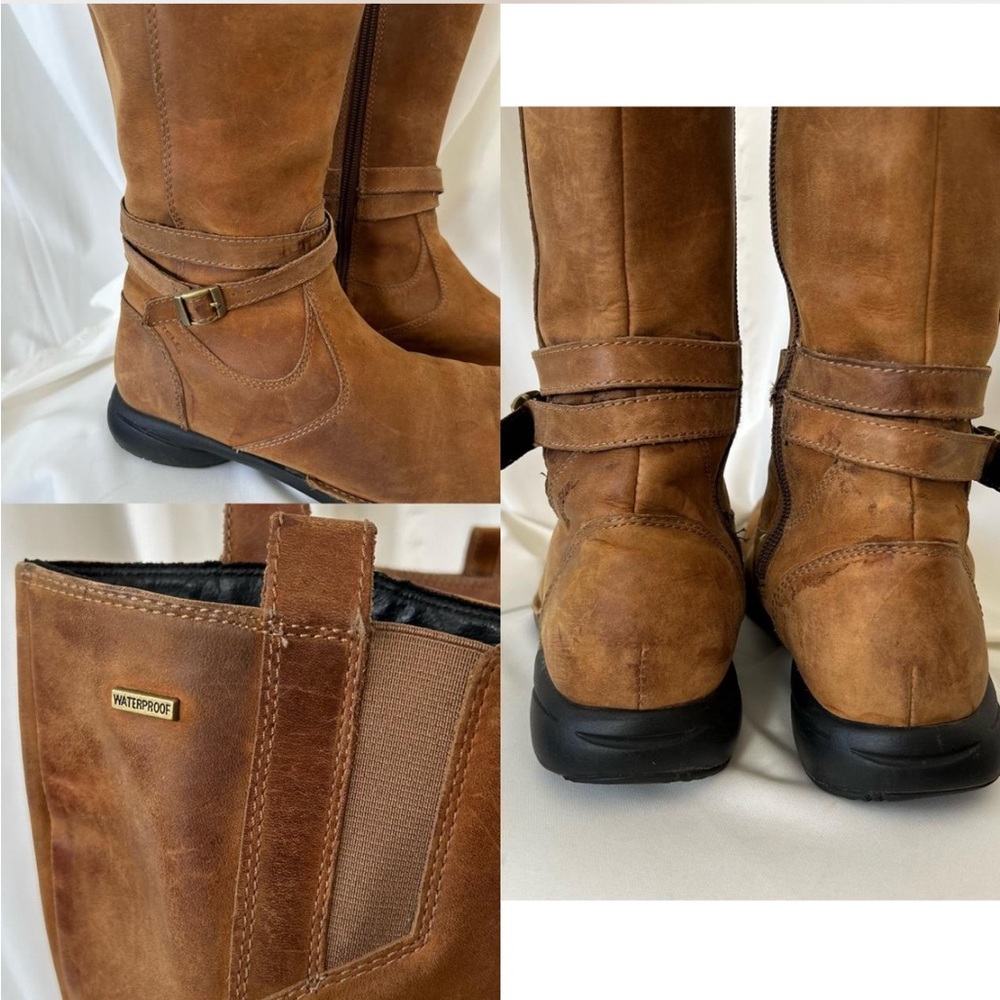 Merrell Tetra Strap Waterproof suede leather boots size 8.5. - Picture 4 of 8